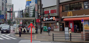ミュゼ池袋西口アゼリア通り店に池袋駅西口から徒歩で行くまでの流れ