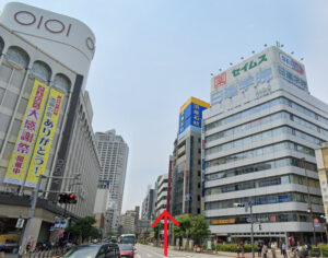 ミュゼ池袋西口アゼリア通り店に池袋駅西口から徒歩で行くまでの流れ