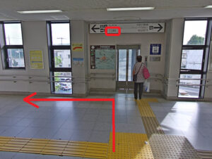 ミュゼグランアリオ橋本店に橋本駅から徒歩で行くまでの流れ